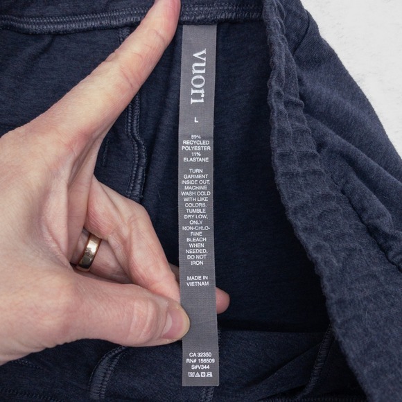 Vuori Ponto Short Mens Large Charcoal Heather V344 Athletic Performance Yoga - Picture 3 of 9